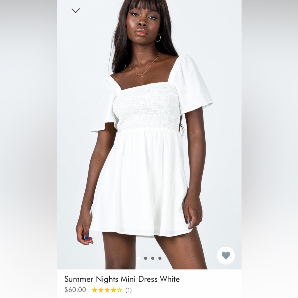 White Princess Polly dress